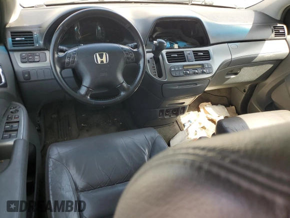 2006 Honda Odyssey EX-L with VIN 5FNRL38646B416393, listed as a Copart auction lot 53996645 with 167,844 mi miles and Salvage Title. Bid and sale history available at carsss.com. Image 8.