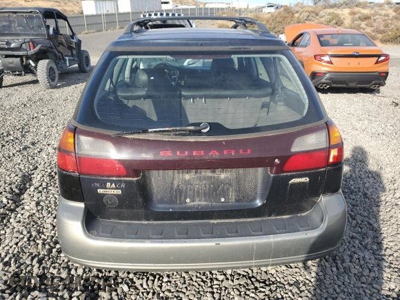 2000 Subaru Legacy Outback Limited with VIN 4S3BH6860Y7643092, listed as a Copart auction lot 74400244 with 269,672 mi miles and Clean title. Bid and sale history available at DreamBid. Image 6.