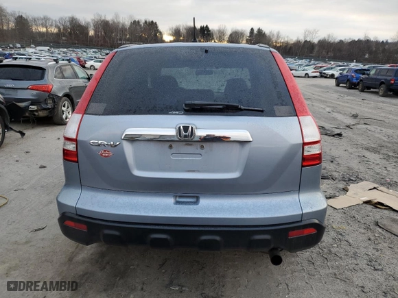 2009 Honda CR-V EX with VIN 5J6RE485X9L010024, listed as a Copart auction lot 82308044 with 163,202 mi miles and Salvage Title. Bid and sale history available at carsss.com. Image 6.