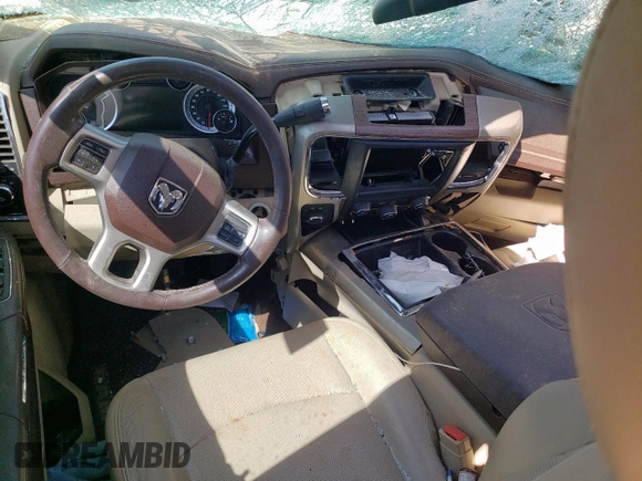 2013 Ram 2500 Laramie с VIN 3C6UR5KL3DG607689, выставлен на аукционе Copart как лот 57344665 с пробегом 88 283 миль миль и Списание • Salvage title. История ставок и продаж доступна на DreamBid. Изображение 8.