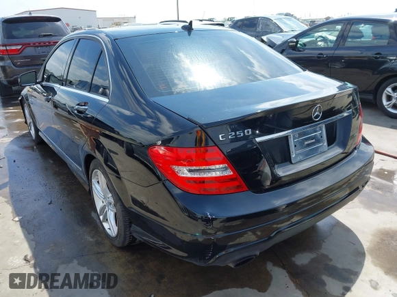 2013 Mercedes-Benz C C 250 Sport with VIN WDDGF4HB2DR300821, listed as a IAAI auction lot 41948046 with 81,215 mi miles. Bid and sale history available at carsss.com. Image 3.