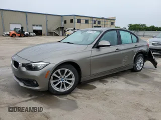 2016 BMW 3 Series 320i z VIN WBA8A9C53GK615715, wystawiony jako Copart lot #54191665 z przebiegiem 108 137 mil mil oraz Szkoda całkowita • Salvage title. Historia ofert i sprzedaży dostępna na DreamBid. Obrazek 1.