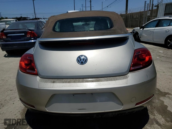 2014 Volkswagen Beetle 1.8T with VIN 3VW517AT9EM820812, listed as a Copart auction lot 61730685 with 85,571 mi miles and Clean title. Bid and sale history available at DreamBid. Image 6.