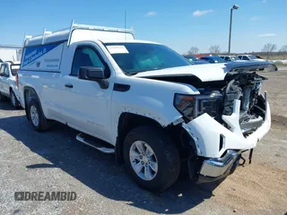 2023 GMC Sierra 1500 with VIN 3GTNUAED2PG351350, listed as a IAAI auction lot 41940470 with 7,377 mi miles and . Bid and sale history available at DreamBid. Image 1.