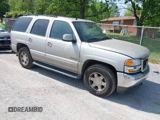 2005 GMC Yukon SLT z VIN 1GKEK13T35R127330, wystawiony jako IAAI lot #42138030 z przebiegiem 195 079 mil mil oraz . Historia ofert i sprzedaży dostępna na DreamBid. Obrazek 1.