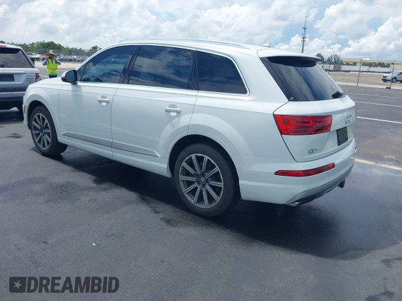 2018 Audi Q7 Premium Plus z VIN WA1LHAF79JD004553, wystawiony jako IAAI lot #42591653 z przebiegiem 65 349 mil mil oraz . Historia ofert i sprzedaży dostępna na DreamBid. Obrazek 3.