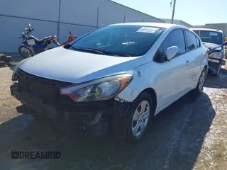 2016 Kia Forte LX with VIN KNAFX4A67G5554081, listed as a IAAI auction lot 41115117 with 145,432 mi miles. Bid and sale history available at carsss.com. Image 18.