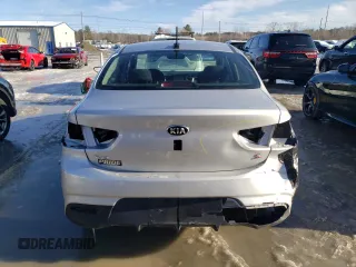 2020 Kia Rio LX with VIN 3KPA24AD1LE358789, listed as a Copart auction lot 45418945 with 82,572 mi miles and Salvage Title. Bid and sale history available at carsss.com. Image 6.