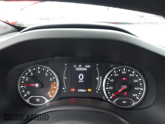 2021 Jeep Renegade Upland Edition with VIN ZACNJDAB4MPN34528, listed as a IAAI auction lot 41739558 with 37,968 mi miles. Bid and sale history available at carsss.com. Image 7.