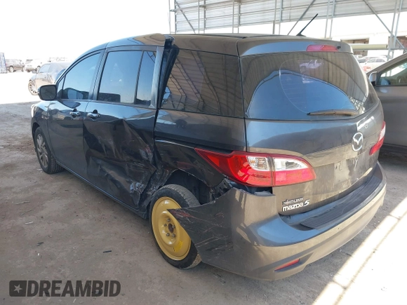 2015 Mazda Mazda5 Sport with VIN JM1CW2BL6F0190989, listed as a IAAI auction lot 41783326 with 90,505 mi miles. Bid and sale history available at carsss.com. Image 3.