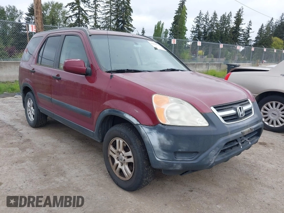 2002 Honda CR-V EX with VIN JHLRD78862C014665, listed as a IAAI auction lot 42084791 with Not Provided miles and . Bid and sale history available at DreamBid. Image 1.