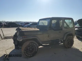 1991 Jeep Wrangler with VIN 2J4FY49S5MJ112683, listed as a Copart auction lot 47187635 with 230,342 mi miles and Clean title. Bid and sale history available at DreamBid. Image 1.