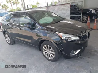 2020 Buick Envision Essence with VIN LRBFXCSA3LD015729, listed as a IAAI auction lot 42133554 with 44,367 mi miles and . Bid and sale history available at carsss.com. Image 1.