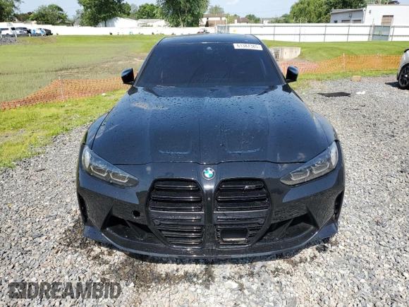 2024 BMW M3 Competition with VIN WBS33AY07RFR51488, listed as a Copart auction lot 61387385 with Not provided miles and Salvage title. Bid and sale history available at DreamBid. Image 5.