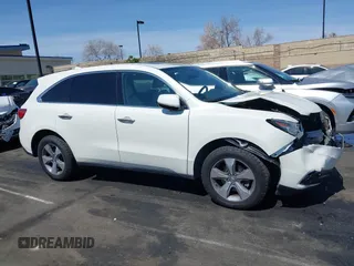 2016 Acura MDX with VIN 5FRYD3H24GB003007, listed as a IAAI auction lot 41848037 with 101,400 mi miles and . Bid and sale history available at DreamBid. Image 14.