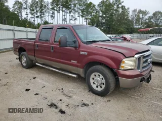 2006 Ford Super Duty F-250 XL with VIN 1FTSW20PX6EA72013, listed as a Copart auction lot 71580323 with 127,137 mi miles and Salvage Title. Bid and sale history available at carsss.com. Image 4.