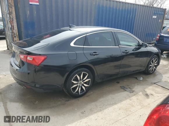 2016 Chevrolet Malibu LT with VIN 1G1ZF5SX1GF339752, listed as a Copart auction lot 51614805 with 174,865 mi miles and Clean Title. Bid and sale history available at DreamBid. Image 3.