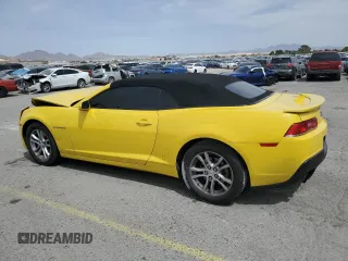 2014 Chevrolet Camaro LT with VIN 2G1FB3D39E9193829, listed as a Copart auction lot 52570805 with 95,486 mi miles and Salvage title. Bid and sale history available at DreamBid. Image 2.