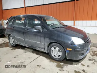 2005 Suzuki Aerio SX z VIN JS2RC62H155300229, wystawiony jako Copart lot #44822125 z przebiegiem 260 956 mil mil oraz Szkoda całkowita • Salvage title. Historia ofert i sprzedaży dostępna na DreamBid. Obrazek 4.