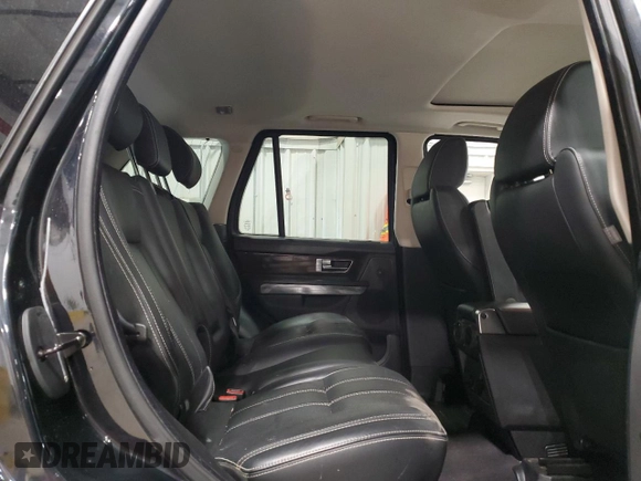 2012 Land Rover Range Rover Sport HSE Lux with VIN SALSK2D49CA722232, listed as a Copart auction lot 55806025 with 114,835 mi miles and Clean Title. Bid and sale history available at DreamBid. Image 11.