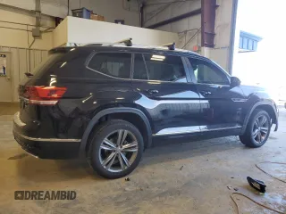 2019 Volkswagen Atlas SE with VIN 1V2XR2CA6KC606410, listed as a Copart auction lot 49156685 with 114,396 mi miles and Salvage title. Bid and sale history available at DreamBid. Image 3.
