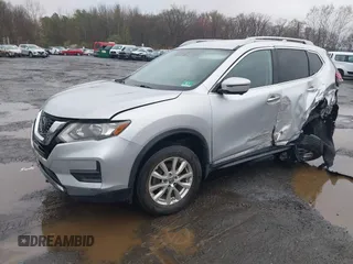 2018 Nissan Rogue SV with VIN 5N1AT2MVXJC800314, listed as a IAAI auction lot 42021347 with 27,129 mi miles and . Bid and sale history available at DreamBid. Image 2.