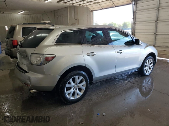 2008 Mazda CX-7 Sport with VIN JM3ER293X80185648, listed as a Copart auction lot 52094535 with 185,123 mi miles and Salvage Title. Bid and sale history available at DreamBid. Image 3.