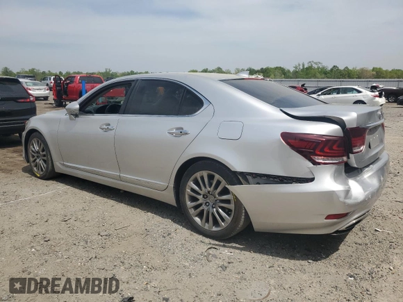 2017 Lexus LS 460 with VIN JTHBL5EF7H5143941, listed as a Copart auction lot 54297805 with 120,222 mi miles and Salvage title. Bid and sale history available at DreamBid. Image 2.