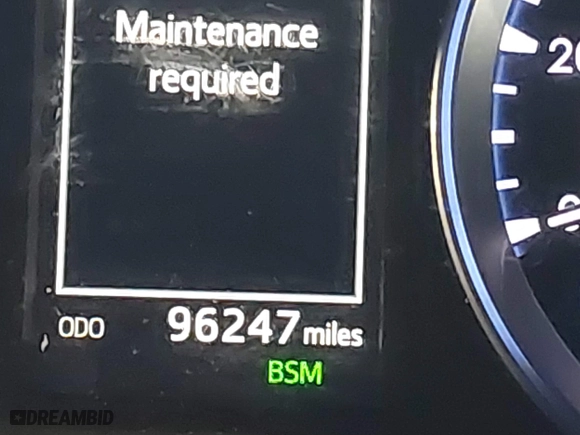 2019 Toyota Highlander SE with VIN 5TDJZRFH4KS747306, listed as a IAAI auction lot 41867414 with 96,247 mi miles. Bid and sale history available at carsss.com. Image 15.