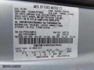 2005 Mercury Grand Marquis GS with VIN 2MEFM74W45X629662, listed as a IAAI auction lot 42075152 with 65,941 mi miles. Bid and sale history available at carsss.com. Image 9.