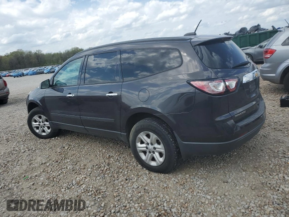 2017 Chevrolet Traverse LS with VIN 1GNKRFED6HJ286902, listed as a Copart auction lot 51314205 with 138,238 mi miles and Clean Title. Bid and sale history available at DreamBid. Image 2.