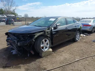 2020 Chevrolet Malibu LS with VIN 1G1ZC5STXLF081361, listed as a IAAI auction lot 41903993 with 120,084 mi miles. Bid and sale history available at carsss.com. Image 2.