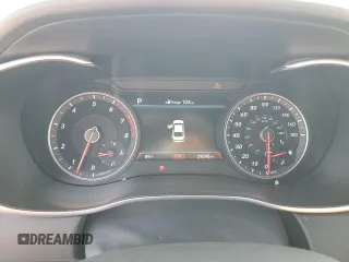 2019 Genesis G70 3.3T Advanced with VIN KMTG34LE2KU014936, listed as a Copart auction lot 74771744 with 29,245 mi miles and Salvage Title. Bid and sale history available at carsss.com. Image 9.