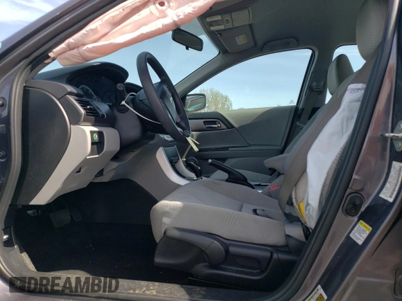 2015 Honda Accord Sedan LX with VIN 1HGCR2F38FA213623, listed as a Copart auction lot 50615345 with 30,642 mi miles and Salvage Title. Bid and sale history available at carsss.com. Image 7.