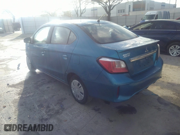 2022 Mitsubishi Mirage ES with VIN ML32FUFJ7NHF08625, listed as a IAAI auction lot 41841144 with 5,956 mi miles and . Bid and sale history available at DreamBid. Image 3.