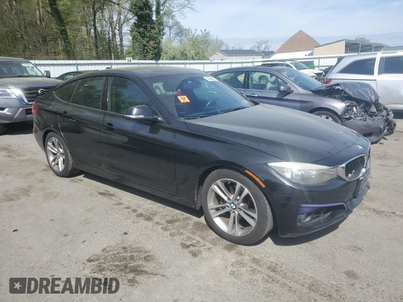 2014 BMW 3 Series 328i Gran Turismo xDrive with VIN WBA3X5C50ED557467, listed as a Copart auction lot 53655025 with 126,733 mi miles and Salvage title. Bid and sale history available at DreamBid. Image 4.