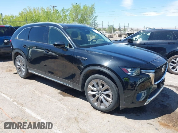 2024 Mazda CX-90 3.3 Turbo Premium with VIN JM3KKDHD6R1163459, listed as a IAAI auction lot 42027547 with 22,049 mi miles. Bid and sale history available at carsss.com. Image 13.