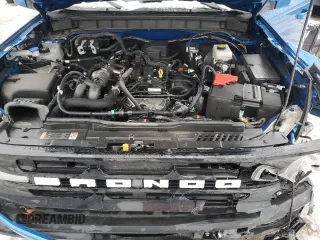 2022 Ford Bronco with VIN 1FMDE5BH8NLA89367, listed as a Copart auction lot 86364504 with 34,702 mi miles and Clean Title. Bid and sale history available at DreamBid. Image 12.