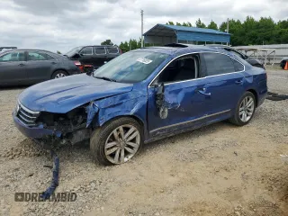 2016 Volkswagen Passat SEL Premium z VIN 1VWCS7A32GC022287, wystawiony jako Copart lot #57116525 z przebiegiem 71 309 mil mil oraz Szkoda całkowita • Salvage title. Historia ofert i sprzedaży dostępna na DreamBid. Obrazek 1.