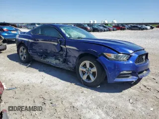 2016 Ford Mustang V6 with VIN 1FA6P8AM1G5264787, listed as a Copart auction lot 48259475 with 137,496 mi miles and Salvage Title. Bid and sale history available at carsss.com. Image 4.