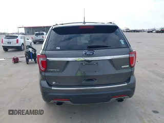 2018 Ford Explorer Limited с VIN 1FM5K7FH5JGC84624, выставлен на аукционе IAAI как лот 41509953 с пробегом 133 695 миль миль и . История ставок и продаж доступна на DreamBid. Изображение 16.
