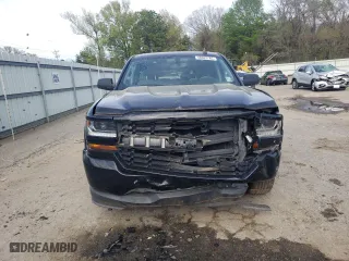 2018 Chevrolet Silverado 1500 Custom with VIN 1GCRCPEC4JZ264250, listed as a Copart auction lot 50383785 with 98,181 mi miles and Salvage Title. Bid and sale history available at carsss.com. Image 5.