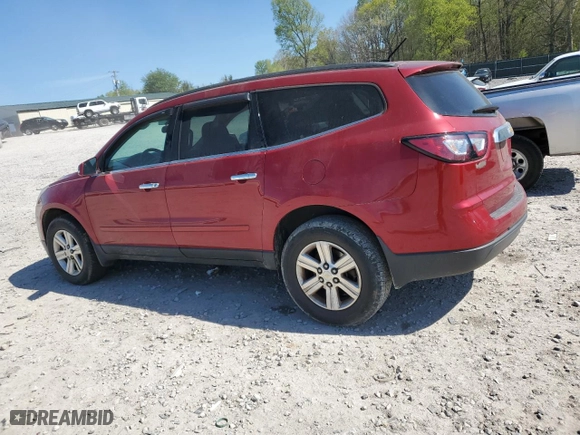 2014 Chevrolet Traverse LT with VIN 1GNKRGKDXEJ252810, listed as a Copart auction lot 51991175 with 153,019 mi miles and Salvage Title. Bid and sale history available at carsss.com. Image 2.