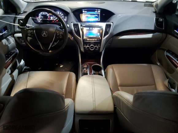 2015 Acura TLX V6 Tech with VIN 19UUB3F56FA004235, listed as a Copart auction lot 41912975 with 76,275 mi miles and Clean Title. Bid and sale history available at carsss.com. Image 8.