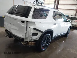 2021 Chevrolet Traverse Premier with VIN 1GNEVKKW0MJ266937, listed as a IAAI auction lot 41378033 with 34,683 mi miles. Bid and sale history available at carsss.com. Image 4.