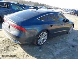 2020 Audi A7 Premium Plus with VIN WAUR2AF27LN029886, listed as a IAAI auction lot 41343921 with 23,334 mi miles. Bid and sale history available at carsss.com. Image 4.