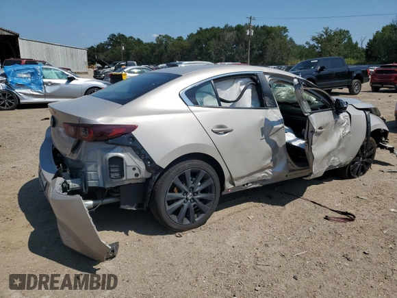 2024 Mazda 3 S Select Sport with VIN 3MZBPABM2RM422482, listed as a Copart auction lot 46460835 with Not Provided miles and Salvage Title. Bid and sale history available at DreamBid. Image 3.