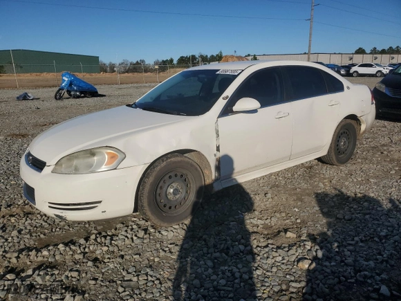 2009 Chevrolet Impala Police Police with VIN 2G1WS57M791175138, listed as a Copart auction lot 88987555 with 101,765 mi miles and Salvage Title. Bid and sale history available at carsss.com. Image 1.