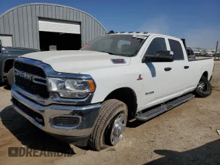 2022 Ram 3500 Tradesman with VIN 3C63R3GLXNG318593, listed as a Copart auction lot 75897454 with 0 mi miles and Salvage Title. Bid and sale history available at carsss.com. Image 1.