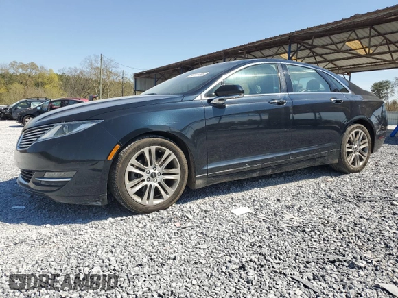 2014 Lincoln MKZ with VIN 3LN6L2G99ER836393, listed as a Copart auction lot 50190495 with 134,231 mi miles and Salvage title. Bid and sale history available at DreamBid. Image 1.